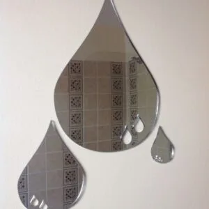 Acrylic Rain/Teardrop Mirror-0